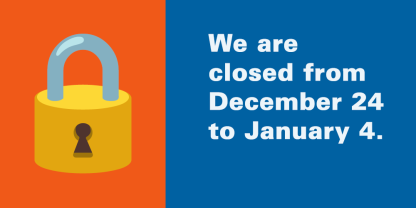 Hinweis &Ouml;ffnungszeiten Jahresende 2025 - HP Banner - E