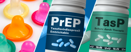 Seitengrafik-HIV Schutz - Titelbild