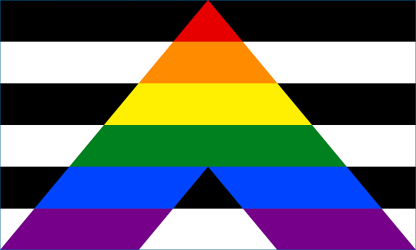 Straight Ally Flag